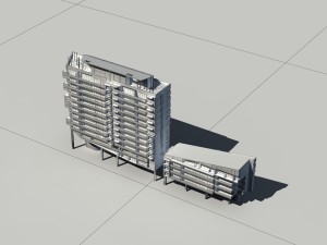 city construction - large real estate residences 31 Modelo 3D