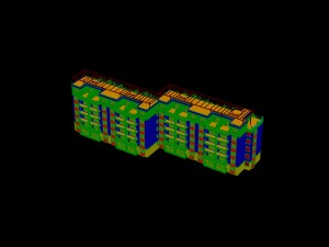 city construction - large real estate residences 54 3D Model