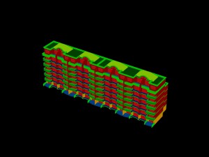 city construction - large real estate residences 74 3D Model