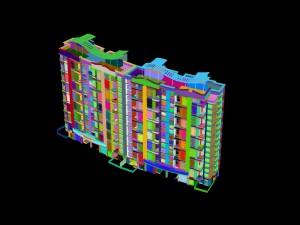 city construction - large real estate residences 79 3D Model