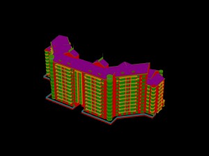 city construction - large real estate residences 84 3D Model