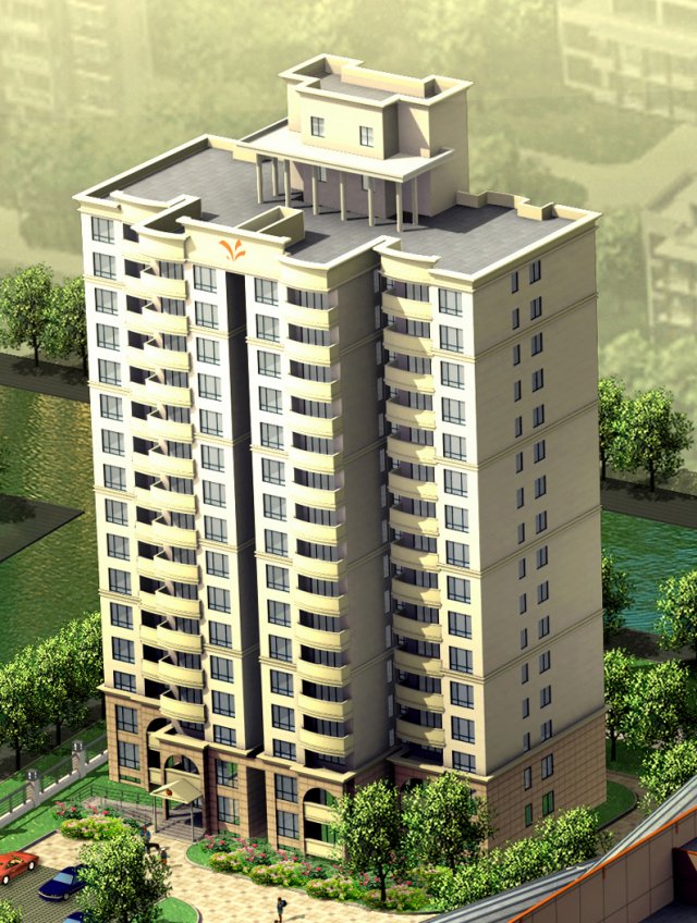 city government office building architectural design - 05 3D 模型 .c4d .max .obj .3ds .fbx .stl .blend 
