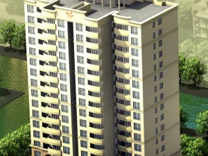 शहर के सरकारी कार्यालय भवन वास्तुशिल्प डिजाइन - 05 3D मॉडल