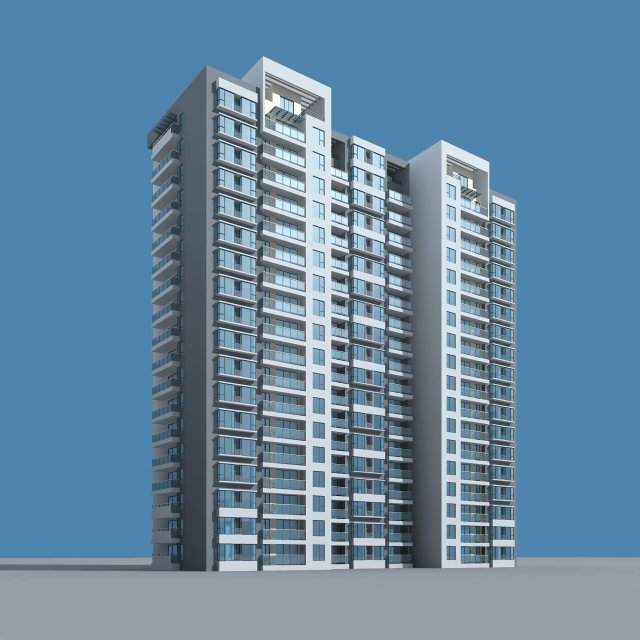 city government office building architectural design - 07 3D Модель .c4d .max .obj .3ds .fbx .stl .blend 