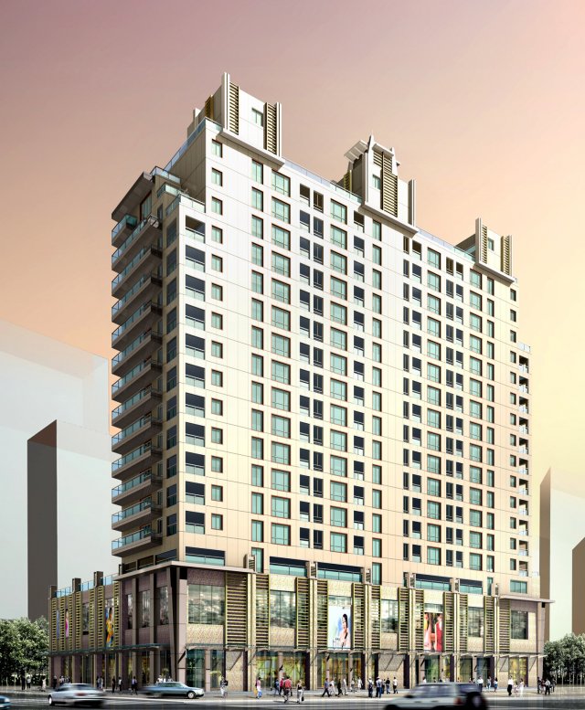 city government office building architectural design - 10 3D Model .c4d .max .obj .3ds .fbx .stl .blend 