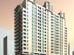 şehir h&uuml;k&uuml;met dairesi binası mimari tasarımı - 10 3D Model