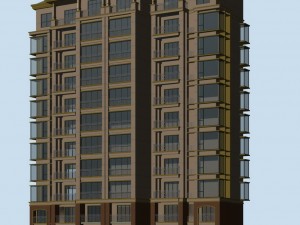 city government office building architectural design - 11 Modèle 3D