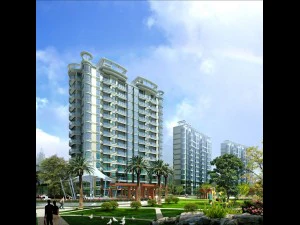 desain arsitektur gedung perkantoran pemerintah kota - 15 Model 3D