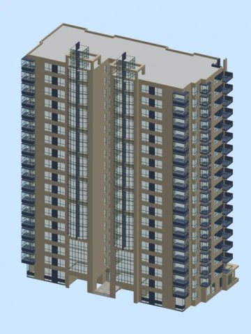 city government office building architectural design - 17 3D Model .c4d .max .obj .3ds .fbx .stl .blend 