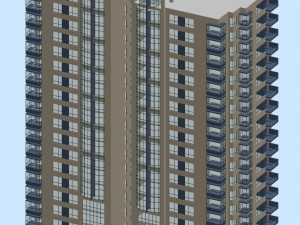 city government office building architectural design - 17 Modèle 3D
