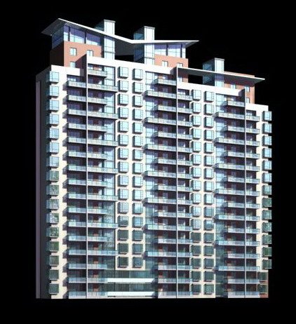 city government office building architectural design - 24 3D Model .c4d .max .obj .3ds .fbx .stl .blend 