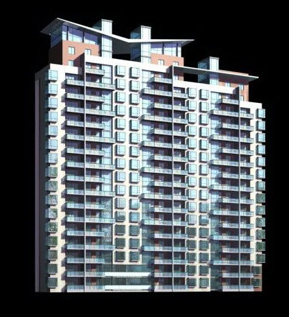 city government office building architectural design - 24 3D Model .c4d .max .obj .3ds .fbx .stl .blend 