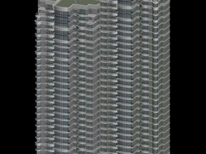 city government office building architectural design - 26 3D Model