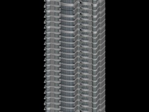 city government office building architectural design - 27 3D Модель