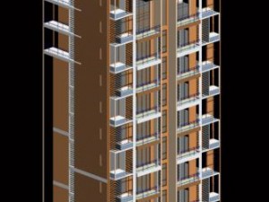 city government office building architectural design - 28 Modèle 3D