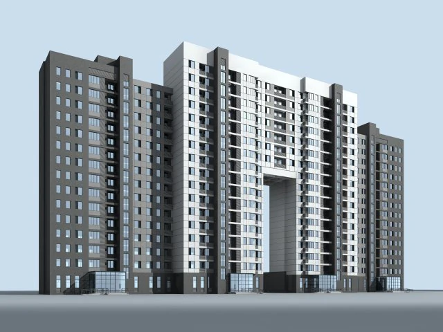 city government office building architectural design - 34 3D Model .c4d .max .obj .3ds .fbx .stl .blend 