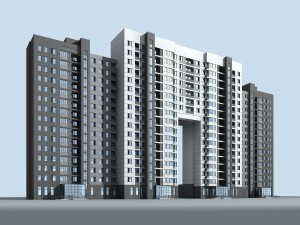 city government office building architectural design - 34 Modello 3D