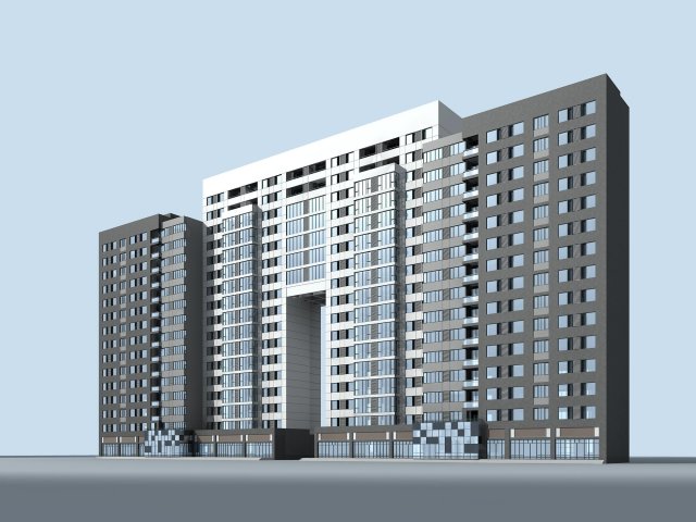city government office building architectural design - 35 3D Model .c4d .max .obj .3ds .fbx .stl .blend 