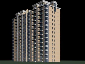 city government office building architectural design - 36 3D Model