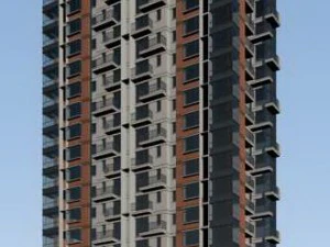 city government office building architectural design - 38 3D Model