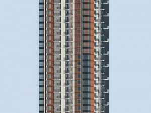 city government office building architectural design - 39 3D Model