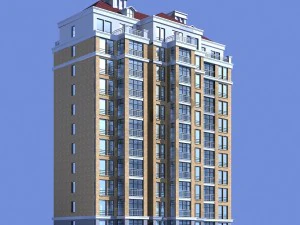 서울시청사 건축설계 - 47 3D 모델