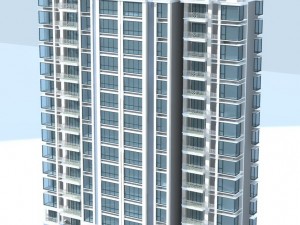 city government office building architectural design - 48 Model 3D