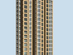 city government office building architectural design - 49 3D Model