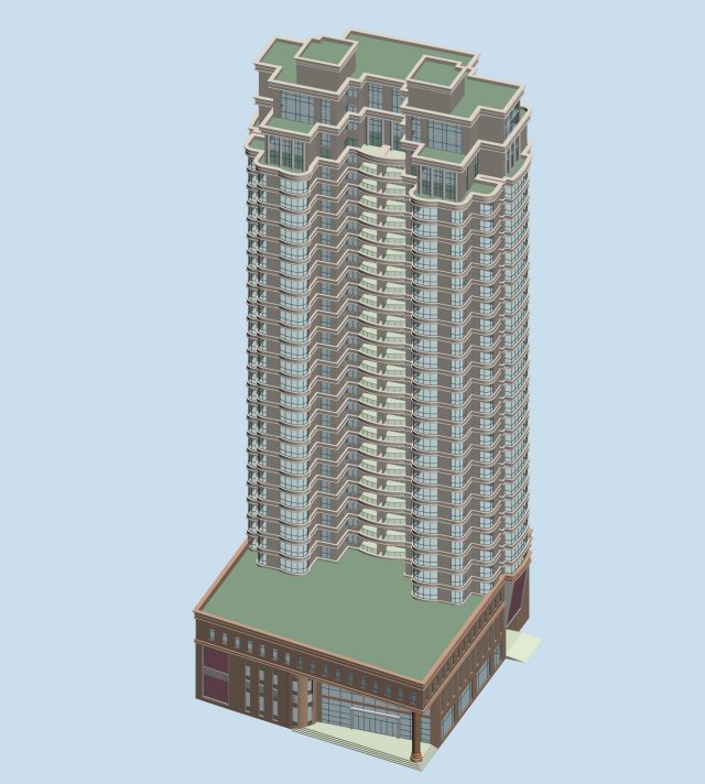 city government office building architectural design - 50 Modelo 3D .c4d .max .obj .3ds .fbx .stl .blend 