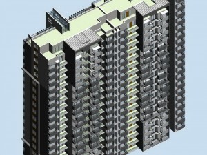 city government office building architectural design - 51 Modèle 3D