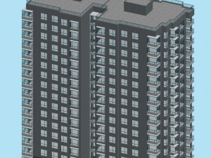 city government office building architectural design - 55 3D Модель