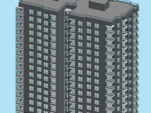 city government office building architectural design - 55 3D Model