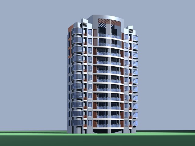 city government office building architectural design - 56 3D Model .c4d .max .obj .3ds .fbx .stl .blend 