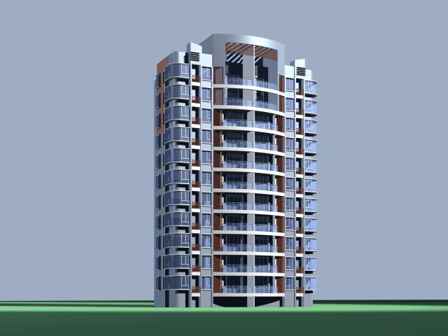 city government office building architectural design - 56 3D Model .c4d .max .obj .3ds .fbx .stl .blend 