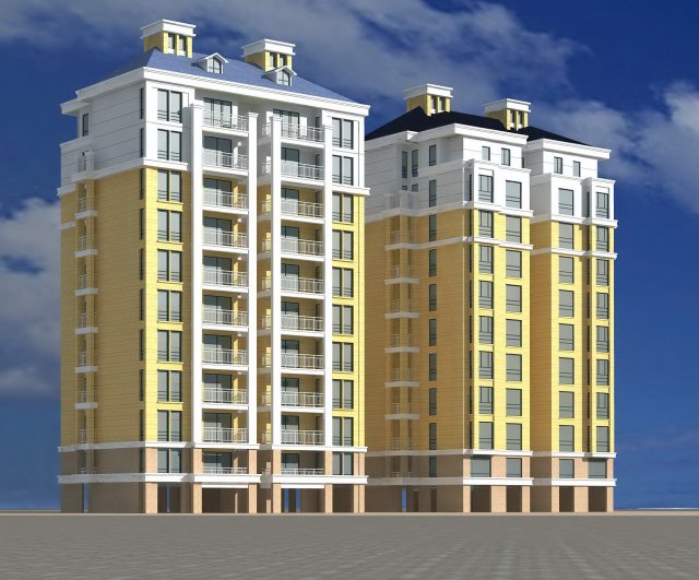 city government office building architectural design - 59 Model 3D .c4d .max .obj .3ds .fbx .stl .blend 