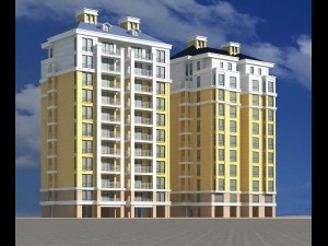 city government office building architectural design - 59 Modello 3D