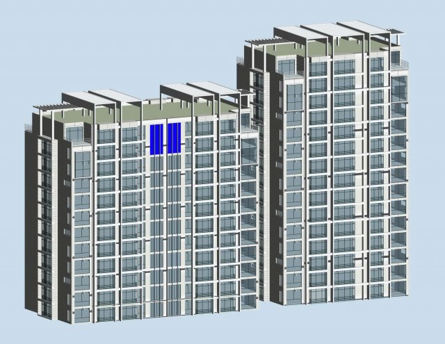 city government office building architectural design - 60 Model 3D .c4d .max .obj .3ds .fbx .stl .blend