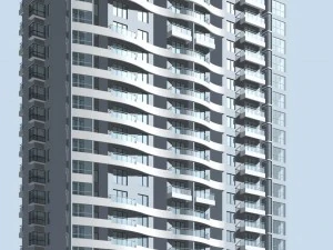 서울시청사 건축설계 - 62 3D 모델