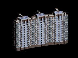 city government office building architectural design - 64 3D Model