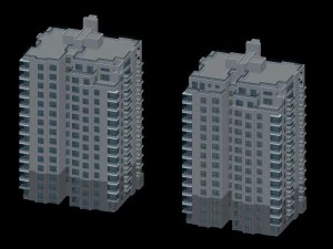 city government office building architectural design - 65 3D Model