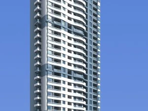 市役所庁舎建築設計 - 67 3Dモデル