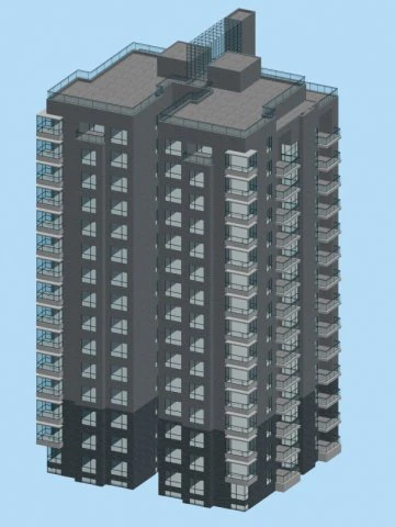 city government office building architectural design - 70 3D Model .c4d .max .obj .3ds .fbx .stl .blend 