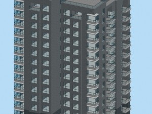 city government office building architectural design - 70 3D Model