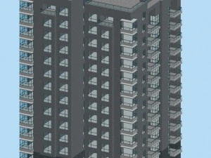 desain arsitektur gedung kantor pemerintah kota - 70 Model 3D