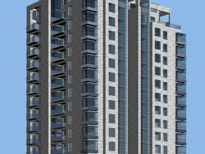 desain arsitektur gedung perkantoran pemerintah kota - 73 Model 3D