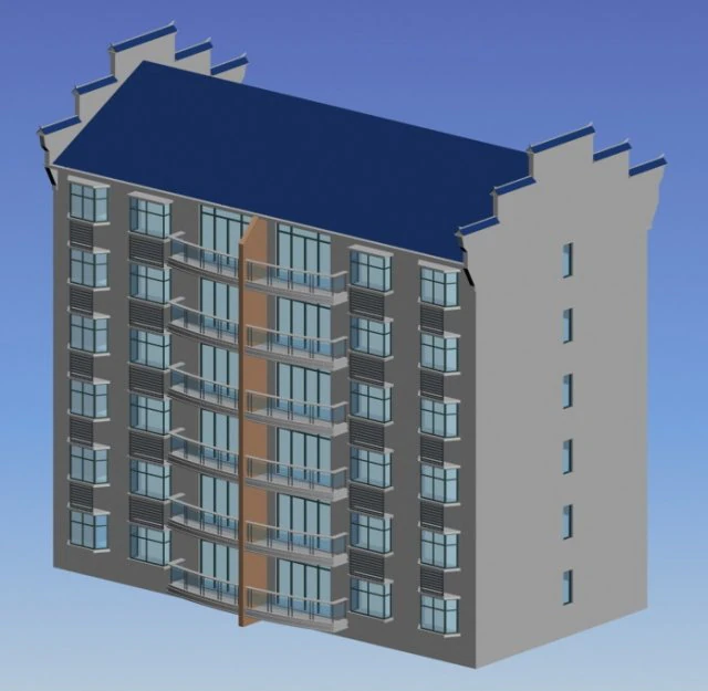 city government office building architectural design - 79 3D Model .c4d .max .obj .3ds .fbx .stl .blend 
