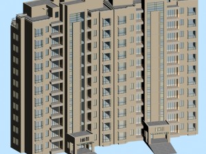 city government office building architectural design - 80 3Dモデル