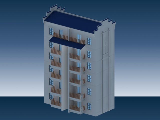 city government office building architectural design - 82 3D Model .c4d .max .obj .3ds .fbx .stl .blend 