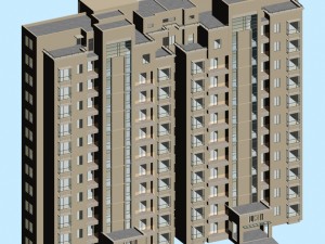city government office building architectural design - 88 3D Model