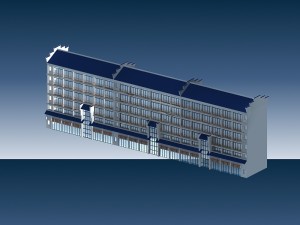 city government office building architectural design - 94 3D Модель